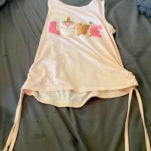 Unicorn stripes love shirt